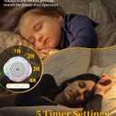 White Noise Sound Machine with 27 Soothing Sounds,Sleep Sound Timer and Memory Function - Portable Sound Machine for Baby and Adult at Home,Office,Travel and More