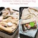 Bufilea Baseball Gift Clear Baseball Bag with Chenille Letter Patches, Waterproof PVC Toiletry Pouch with Wristlet, Large Portable Makeup Bag for Baseball Moms Essentials, Game Day & Travel Organizer