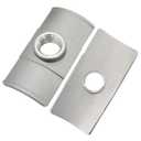 60012 Bung Kit, Upgraded Ceramic Thermal Insulation Gasket & 304 Stainless Steel Exhaust Pipe Clamp with Thread Size of M18 x 1.5