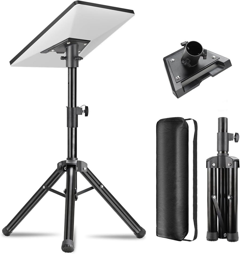 Starlink Gen 3 Mount with Adapter, Starlink Mount Compatible with Starlink Mounting Kit, Adjustable Height Starlink Tripod Stand for Gen 3, Starlink Stand with Stability for Outdoor Camping, RV