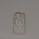 TORRAS for iPhone 16 Pro Case Translucent Matte Back/Desert Titanium Edge | Compatible with MagSafe, Military Grade Drop Protection, Stronger Magnetic, Shockproof Airbag, Color Button, Slim