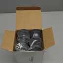 BUMACO 40Pcs Chair Leg Floor Protectors Chair Leg Protectors for Hardwood Floors Silicone Pads Covers to Protect Floors Universal L Clear Fit (1-5/16"~2")