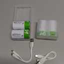 4pcs D Battery D Batteries, USB/Type-C D Rechargeable Battery, High Capacity 1.5V 8000mAh 12000mWh 3 Hours Fast Charge, Cycle Times up to 1200x with Type-C Port Charging Cable