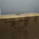 Criss Cross Chair with Flip-Up Armrests Leather, Cross Legged Office Chair on Wheels, Comfy Swivel Chair with Wide Seat for Home Office, Vanity, Accent, Ergonomic Desk Chair Adjustable, Beige (Beige)