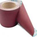 180 Grit Emery Cloth Roll, 4.5 Inch Wide 32.8 Ft Long (Equals 1/4 Sheet Sandpaper 71 Pcs) Abrasive Sandpaper Rolls for Metal Automotive Wood Furniture Sanding Paper Drum Palm Sander (180 Grit)