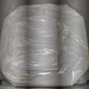 Beige Square Cut Corner Lamp Shade - 1 Pack, 9.45" x 12" x 9.45" Medium Natural Linen Lampshade for Table Lamp, Rectangular Spider Fitter Lamp Shade Replacement, Easy Assembly Required