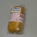 Makromecity Velvet Yarn 100g (3.5oz) / 120m (132yd) 100% Polyester Premium Chenille Yarn, Ultra Soft, Anti-Pilling, Machine Washable 30 Colors for Knitting & Crochet (Mustard, 1 Skein)