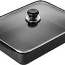 Scanpan Classic 5.25 QT (15.25 inch x 10.5 inch) Nonstick Roasting Pan  Compatible with Gas and Electric Stovetops, Metal Utensil Safe, Oven Safe to 500F, Dishwasher Safe