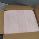 Greenstell Vanity Stool Chair Faux Fur with Storage, 15.7"L x 11.8"W x 19.4"H Soft Ottoman 4 Metal Legs with Anti-Slip Feet, Furry Padded Seat, Modern Multifunctional Chairs for Makeup, Bedroom Pink