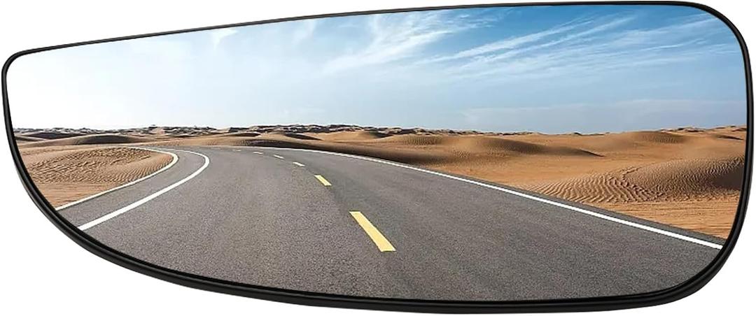 Driver Side Mirror Replacement for 2014 2015 2016 2017 2018 2019 2020 2021 Ram Promaster 1500 2500 3500 Mirrors - Convex Mirror Glass, Left Side Rear View Mirror with Heated
