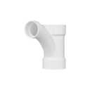 Charlotte Pipe 3" X 3" X 2" Comb Wye Pipe Fitting - and 1/ 8" Bend 1" Piece Schedule 40 PVC DWV (Drain, Waste and Vent) Durable and Easy to Install for Home or Industrial Use (Single Unit)