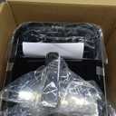 T-fal Infrared Air Fryer, 2x Faster Than Traditional Heating*, Large Air Fryer Toaster Oven Combo, 6 Qt Digital Touch Screen, 7-in-1 Cooking Functions, No-Shake Technology, 1550W, Black