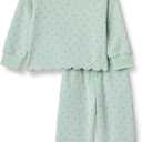 Amazon Essentials x Sofia Grainge Toddlers and Baby Girls' French Terry Sweatshirt Pant and Top Set, Size: 24 Months