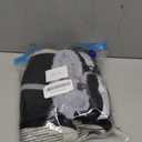 FUAMEY Dog Coat for Medium Dogs,Waterproof Dog Winter Jacket with Harness Built in Puppy Cold Weather Coats Reflective Pet Vest with Zipper Warm Fleece Dogs Snowsuit Windproof Black M (M(chest:21in))