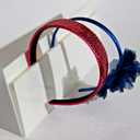 The Ultimate Headband Holder - Acrylic Hairband and Mouse Ear Display Organizer (White)
