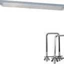 Tie Down Roof Zone Height Adjustable Safety Corner Ladder Stabilizer w/Surface Protection | Quick Connect Assembly | Great for Residential/Commercial/Industrial | Made in USA