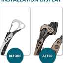 Impact Tool Attachment Head Compatible with Leatherman Skeletool Multi Tool Hammer Upgrade Accessory Duty Compact Black for Outdoor Camping Repair Use