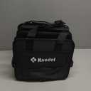 K KNODEL Sturdy Car Trunk Organizer with Premium Insulation Cooler Bag, Heavy Duty Collapsible for Car, SUV, Truck, or Van (3 Compartments, Black)