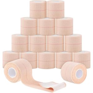 Nuanchu 16 Rolls Self Adhesive Elastic Bandage Wrap Breathable Flexible Stretch Sports Tape for Wrist Ankle Support, Cohesive Vet Wrap for Horse Pet(2 Inch x 5 Yard)