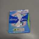 Always Infinity Feminine Pads for Women, Flexfoam Pads with Wings, Size 2, Heavy Absorbency, Unscented, 46 Count