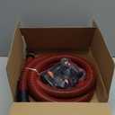 10 FT 1 1/4 Dust Collection Hose Kit Vacuum Hose Adapter Kit for Home and Shop Vacuums System,6 Adapters Fits with Multi-Brands,Quick Switchable Woodworking Power Tool and Sander vacuum hose