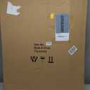 Goldfoilart Floral Wall Art Gold Pictures White Flower Canvas with Gold Foil Embellishment Paintings Textured Poster Framed Artwork for Living Room Bedroom Office Decorations 32" x 32"