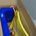 VEVOR 3-in-1 Baby Swing Seat 300 lbs Capacity Toddler Swing Red/Yellow/Blue