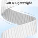 2 x 6 Pack Silicone Ocean Solo Loop Bands Compatible with Apple Watch Ultra 3/2/1 49mm 46mm 45mm 44mm 42mm, Soft Stretchy Sport Replacement Wristband for iWatch Series 11 10 9 8 7 6 5 4 3 SE (Black/Dark Gray/White/Orange/Red/Yellow)