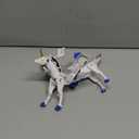 Unicorn Collision Transforming Cars Toy for Girls Boys, 2 Magnetic Cars Transform into Magical Unicorn Collision Transforming Robot Cars Toy Deformation Christmas Birthday Gifts for Kids Blue