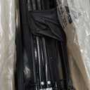 Collapsible Folding Wagon Cart, 350LBS Utility Large Capacity Cart Foldable Wagon with All Terrain Wheels, Grocery Wagons Carts for Garden Shopping Sports Camping, Black (100L)