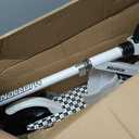 Nattork Kick Scooter for Kids Teens Adults, Max Load 240 LBS, Adjustable Height Foldable with 8" Large Wheels, Anti-Shock Suspension
