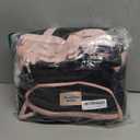 Bevalsa Backpack for Girls, School Backpacks for Girls, Kids Backpack with Lunch Box & Pencil Pouch for Teens Girl Kids Elementary Middle High School College Student Bookbag Daypack (Pink Black)