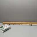 Bamboo Blinds for Interior Windows, Easy to Install Bamboo Shades for Indoor Windows, Custom Roller Shades for Indoor Window and Outdoor Patio, 23" W x 48" H (Bamboo Carbonized Color)