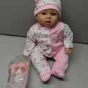 Aori Lifelike Reborn Baby Dolls - 18'' Realistic Newborn Girl Handmade Baby Doll with Pink Outfit & Birth Certificate - Weighted Body for Role Play, Gift for Kids Ages 3+