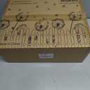 ShopLaLa Decorative Garden Fence Outdoor (10 Panels) 12.5in(L) x 31in(H) Animal Barrier Fencing Rustproof Black Metal Wire Flower Edging for Landscape, Small Dog No Dig Fences Backyard Gate D-F30A