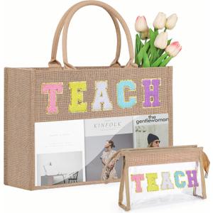 Nurse Sister Teacher Aunt Bag Set with Transparent PVC Window Gifts for Nurse Sister Teacher Aunt Gifts Stuff