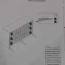 DWVO Fluted 6 Drawer Dressers, 47.5" Wide Modern Chest of Drawers, Wooden Dresser with Metal Handle, Versatile TV Stand Cabinet Table for Bedroom, Closet, Living Room, Hallway, Walnut