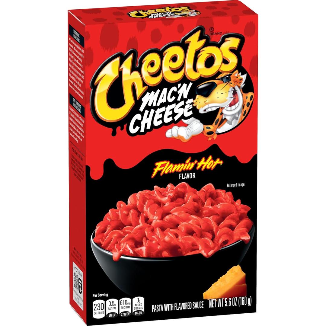 Cheetos Mac 'N Cheese, Flamin' Hot, 5.6 Ounce, BBD 11/29/25