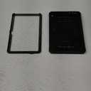 Fire HD 8 & HD 8 Plus Tablet Case (Only 12th Gen,2024/2022) - DJ&RPPQ [Light-Duty] Full Body Rugged Cover with Built-in Screen Protector for Kindle Fire HD 8 Kids Tablet & Kids Pro Tablet - Black