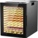 Food Dehydrator Machine, 12-Trays Stainless Steel Digital Food Dryer for Home,10 Presets, 48H Timer and Temperature Control, 850W Dehydrators for Food and Jerky, Dog Treats,Meats & Veggies