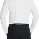 Van Heusen Men's Dress Shirt Fitted Poplin Solid (White, M)