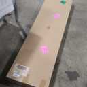 Furinno Cubicle Book Shelf, Vertical 4-Cube Bookshelf, Extra Thick Frame Horizontally & Vertically Reversible Bookcase with Open Back, 14.6" x 16" x 58", for Living Room, Bedroom, Home Office, White