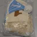 First Birthday Party Decorations Blue Highchair Wood Bead Tassel Garland 1st Birthday Crown Cake Topper (Khaki Banner)