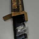 UNITEDPOWER Pry Bar Holder, Lockable Wall Mount Storage Rack Organizer for Workshop, Shed, Garage, Home, Stores up to 10 13 Tools or Extensions