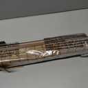 LazBlinds No-Drill Cordless Roman Shade - Light Filtering Natural Wood, Easy Install Bamboo Blind for Windows 33.5" W x 48" H, Malay Umber