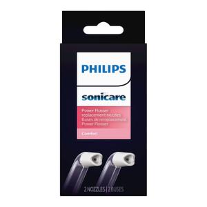 Philips Sonicare Power Flosser Comfort Tips (F2), 2pk, White HX3052/00