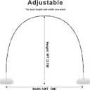 Chamvis Balloon Arch Kit, 9FT Height & 10FT Width Adjustable Balloon Arch Stand Frame Garland Stand: Wedding Baby Shower Birthday Photo Backdrop