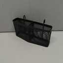 1PC Rectangular Iron Wire Storage Basket Sturdy Hanging Storage for Home Office Dorm Random Color for Organizing Sundries and Enhancing Decor Black