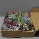 Suncalla 10pcs Christmas Artificial Red Berry Stems Ornaments Fake Holly Berries for Christmas Tree Decorate DIY Wreath Vase Fireplace Decorations