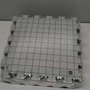 Mr. Pen- Blocking Mats for Knitting & Crochet Projects, 12" x 12", 9 Pack with 150 pcs T-Pins, Gray Aligned Grid Knitting Blocking Mats and Pins, Water & Heat Resistant